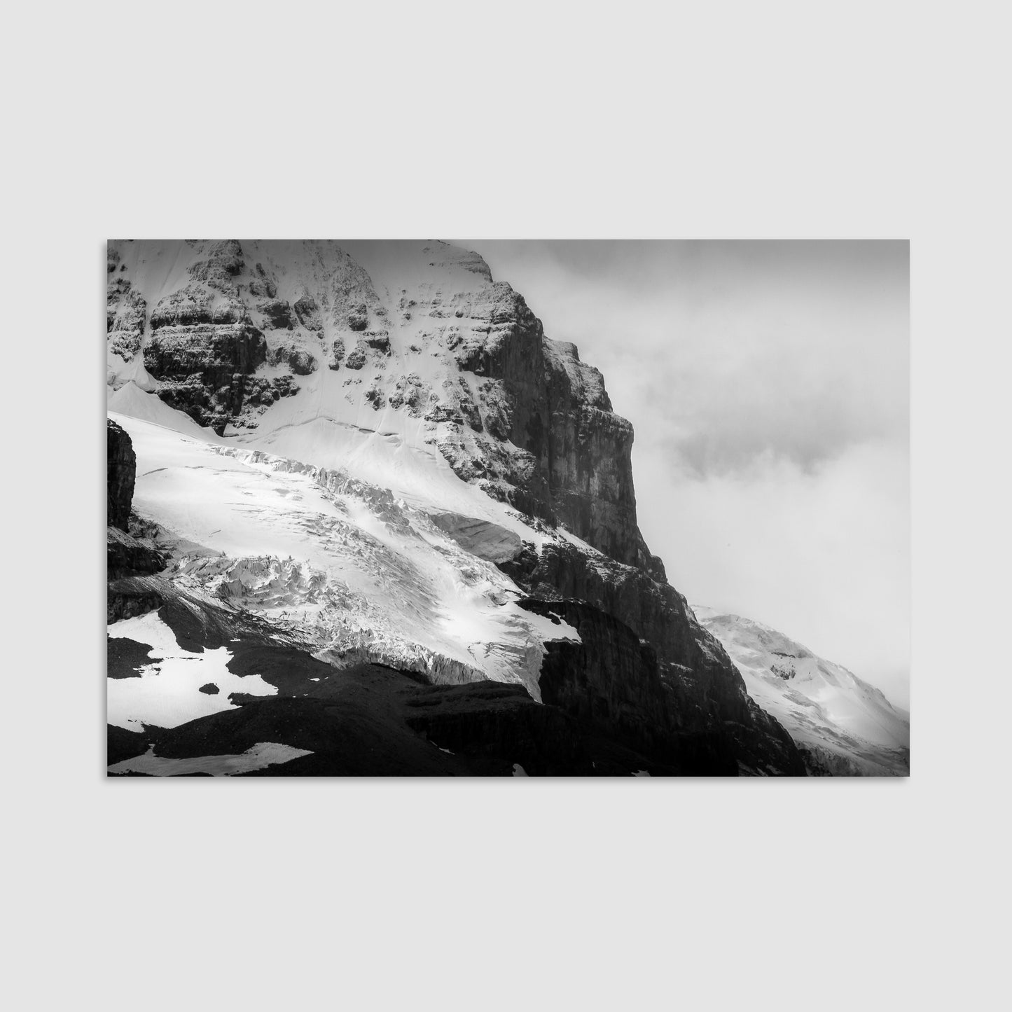 Glacier, Icefields Parkway, Canadian Rockies - Print