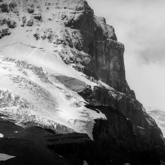 Glacier, Icefields Parkway, Canadian Rockies - Print